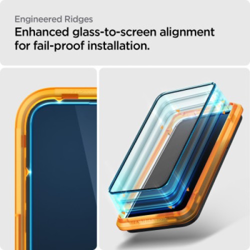 Стекло защитное Spigen Apple Iphone 14 Pro Max Glas tR Align Master FC (2 Pack), Blac (AGL05204)