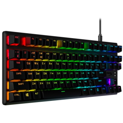 Клавиатура HyperX Alloy Origins Core PBT HX Aqua (639N9AA)