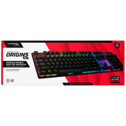 Клавиатура HyperX Alloy Origins PBT HX Aqua (639N5AA)