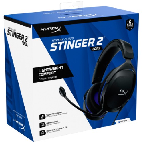 Наушники HyperX Cloud Stinger 2 Core for PlayStation Black (6H9B6AA)