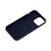 Чехол для мобильного телефона 2E Apple iPhone 14 Pro Max, Liquid Silicone, Midnight Blue (2E-IPH-14PRM-OCLS-MB)