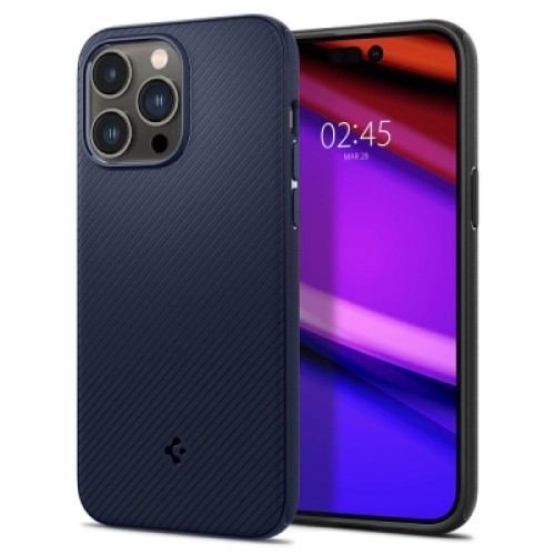 Чехол для мобильного телефона Spigen Apple Iphone 14 Pro Max Mag Armor MagFit, Navy Blue (ACS04845)