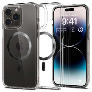 Чехол для мобильного телефона Spigen Apple iPhone 14 Pro Ultra Hybrid MagFit, Carbon Fiber (ACS04971)