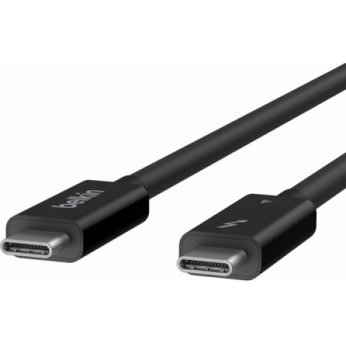 Дата кабель THUNDERBOLT 4, 40Gbps, 100W, 2m Black Belkin (INZ002BT2MBK)