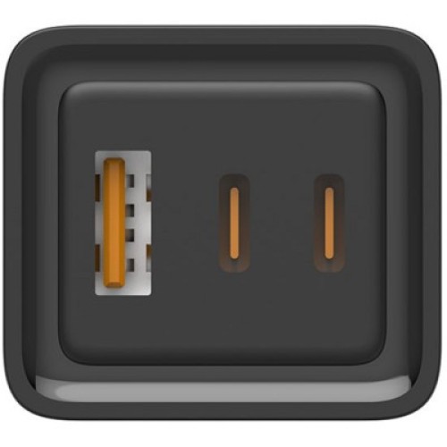 Зарядное устройство ColorWay GaN3 Pro Power Delivery (USB-A + 2 USB TYPE-C) (65W) (CW-CHS039PD-BK)
