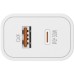 Зарядное устройство ColorWay PD Port PPS USB (Type-C PD + USB QC3.0) (30W) (CW-CHS037PD-WT)