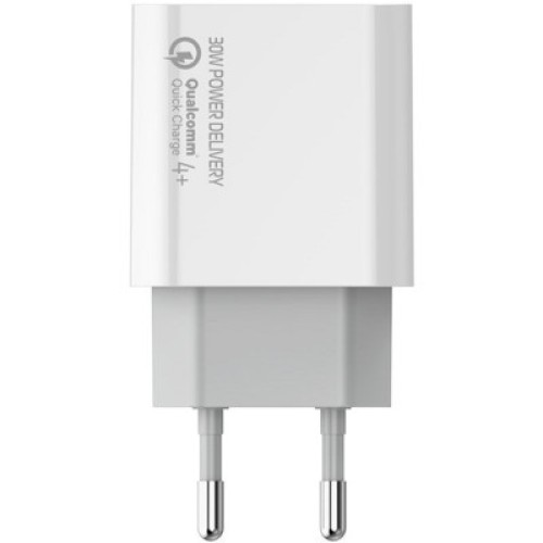 Зарядное устройство ColorWay PD Port PPS USB (Type-C PD + USB QC3.0) (30W) (CW-CHS037PD-WT)