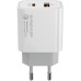 Зарядное устройство ColorWay PD Port PPS USB (Type-C PD + USB QC3.0) (30W) (CW-CHS037PD-WT)