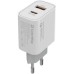 Зарядное устройство ColorWay PD Port PPS USB (Type-C PD + USB QC3.0) (30W) (CW-CHS037PD-WT)