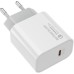 Зарядное устройство ColorWay PD Port PPS USB Type-C (30W) white (CW-CHS038PD-WT)