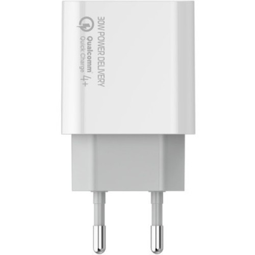 Зарядное устройство ColorWay PD Port PPS USB Type-C (30W) white (CW-CHS038PD-WT)