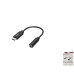 Переходник USB-C to Stereo Jack 3.5mm Black Hama (00200318)