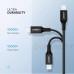 Дата кабель USB-C to Lightning 1.0m US1713A Nickel Plating ABS Shell Black UGREEN (60751) Дата кабель USB-C to Lightning 1.0m US1713A Nickel Plating ABS Shell Black UGREEN (60751)