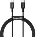 Дата кабель USB-C to Lightning 0.5m 3.0A PD Superior Series Black Baseus (CATLYS-C01)