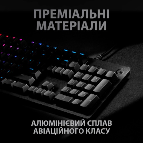 Клавиатура Logitech G512 Lightsync RGB Mechanical GX Red USB UA Carbon (920-009370)