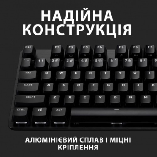 Клавиатура Logitech G413 TKL SE Mechanical Tactile Switch USB UA Black (920-010446)