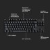 Клавиатура Logitech G413 TKL SE Mechanical Tactile Switch USB UA Black (920-010446)