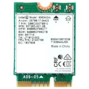 Сетевая карта INTEL Wireless-AC 9560 802.11ac, PCIe, USB, M.2 1216 (9560.D2W)