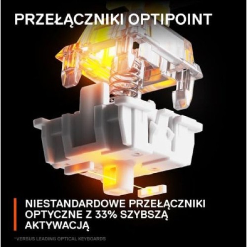 Клавиатура SteelSeries Apex 9 TKL USB Black (64847)