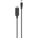 Кабель питания USB to DC 5.5х2.1mm 12V 1A ACCLAB (1283126565120)