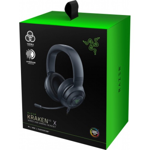 Наушники Razer Kraken V3 X USB Black (RZ04-03750300-R3M1)