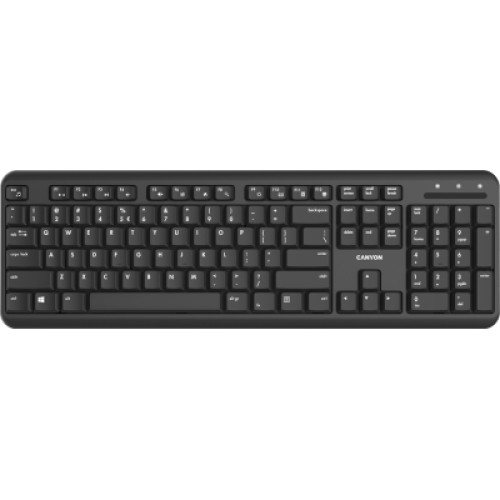 Клавиатура Canyon W20 Wireless Black (CNS-HKBW02-RU) Клавиатура Canyon W20 Wireless Black (CNS-HKBW02-RU)