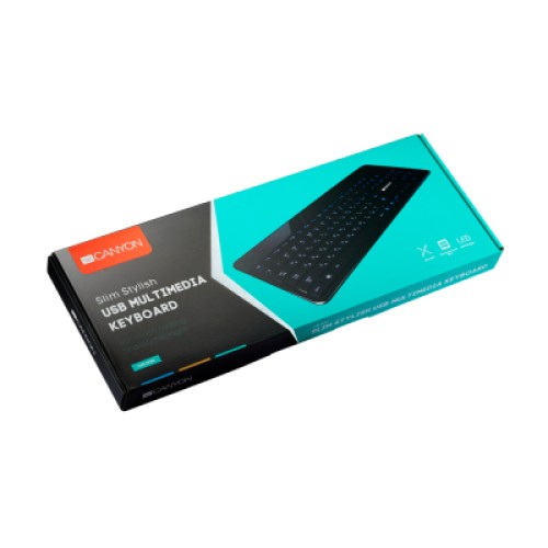 Клавиатура Canyon HKB-5 USB Black (CNS-HKB5RU) Клавиатура Canyon HKB-5 USB Black (CNS-HKB5RU)