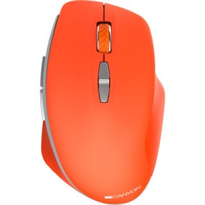 Мышка Canyon MW-21 Wireless Blue LED Red (CNS-CMSW21R)