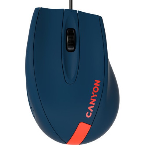 Мышка Canyon M-11 USB Blue/Red (CNE-CMS11BR)