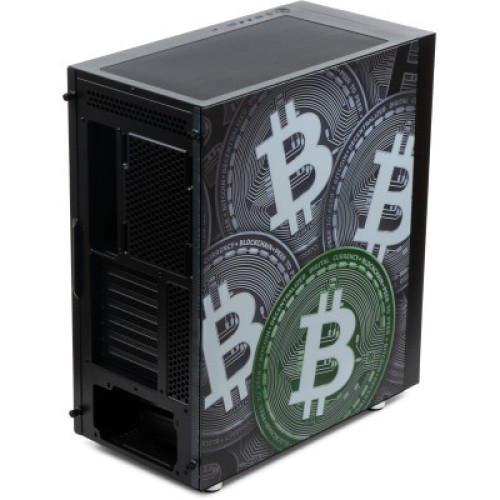 Корпус Vinga Pillar Black Bitcoin (01230011783)
