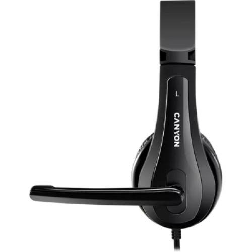 Наушники Canyon CHSU-1 USB Black (CNS-CHSU1B)