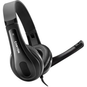 Наушники Canyon CHSU-1 USB Black (CNS-CHSU1B)