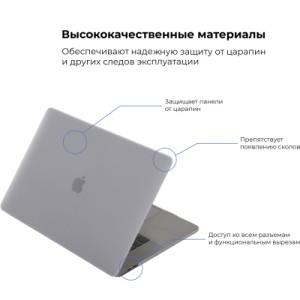 Чехол для ноутбука Armorstandart 13.3" MacBook Pro 2020 (A2289/A2251) Matte Shell (ARM57239)