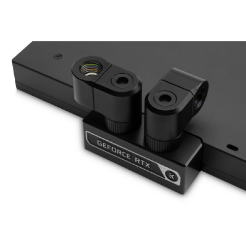 Фитинг для СЖО Ekwb EK-Quantum Torque Double Rotary Offset 21 - Black (3831109893111)