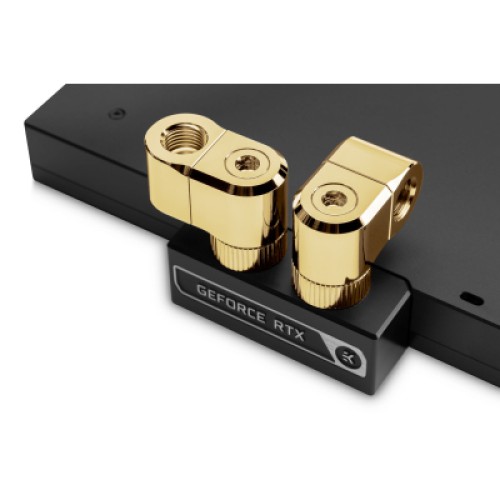 Фитинг для СЖО Ekwb EK-Quantum Torque Double Rotary Offset 21 - Gold (3831109893142)