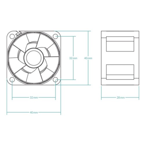 Кулер для корпуса Arctic S4028-15K (ACFAN00264A)