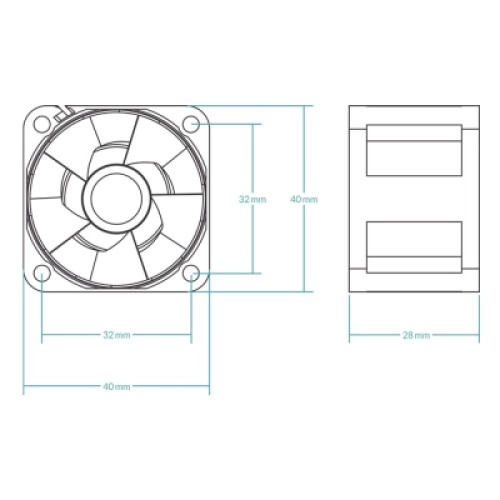 Кулер для корпуса Arctic S4028-6K (ACFAN00185A)