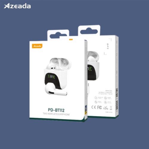 Наушники Proda Azeada Lingcon 4th Mini TWS BT-112 White (PRD-BT112WT)