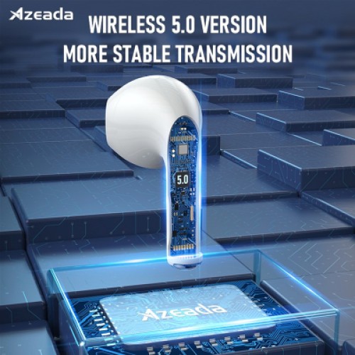 Наушники Proda Azeada Lingcon 4th Mini TWS BT-112 White (PRD-BT112WT)