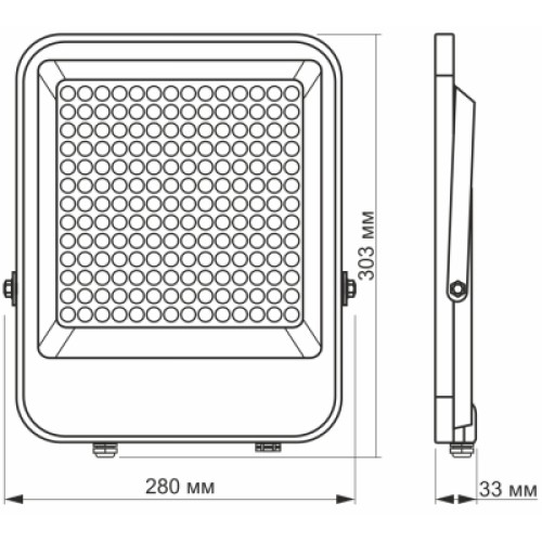 Прожектор Videx LED PREMIUM F2 150W 5000K (VL-F2-1505G)