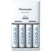 Зарядное устройство для аккумуляторов Panasonic Basic Charger + Eneloop 4AA 2000 mAh New (K-KJ51MCD40E)