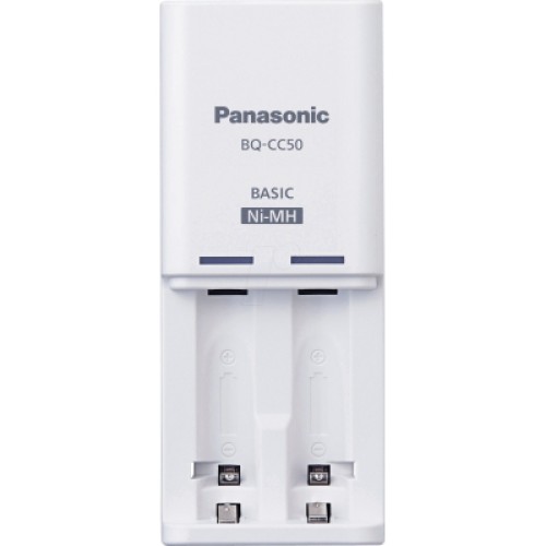 Зарядное устройство для аккумуляторов Panasonic Compact Charger + Eneloop 2AA 2000 mAh (K-KJ50MCD20E)