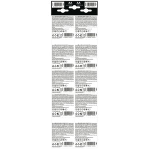Батарейка Duracell AA MN1500 LR06 (плакат 2*10) * 20 (5010608/5014439)