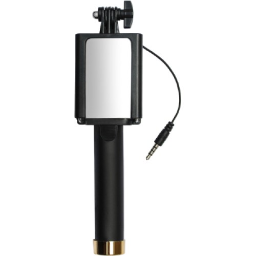 Монопод для селфи Grand-X Mirror 360 + зеркало U-крепление Gold (MI3UG)