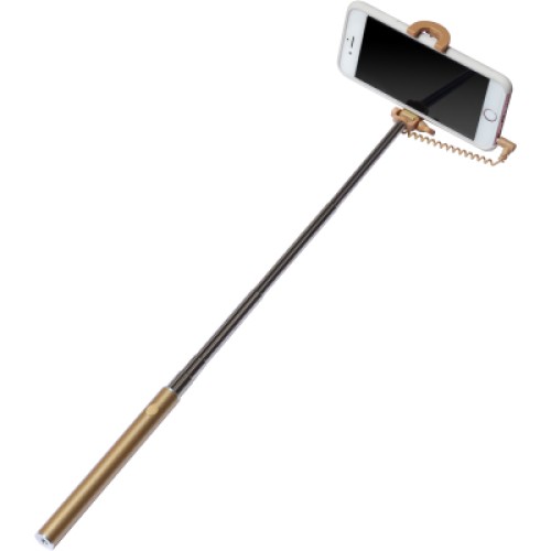 Монопод для селфи Grand-X Elegant 3,5 U-крепление, бронзовый (E3UBE)