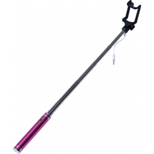 Монопод для селфи Grand-X Metallic 3,5 U-крепление 170-750мм Pink (M35UP)
