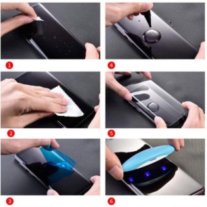 Стекло защитное PowerPlant Xiaomi Mi 10 Pro (liquid glue + UF-lamp) (GL607907)