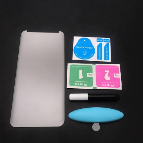 Стекло защитное PowerPlant Xiaomi Mi 10 Pro (liquid glue + UF-lamp) (GL607907)