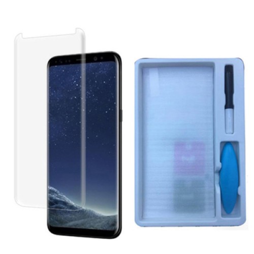 Стекло защитное PowerPlant Xiaomi Mi 10 Pro (liquid glue + UF-lamp) (GL607907)