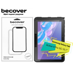 Стекло защитное BeCover Samsung Galaxy Tab Active 4 Pro 5G 10.1" (708392)